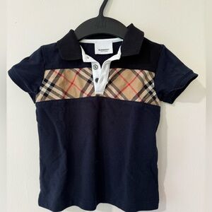 Burberry kids 3T polo t-shirt